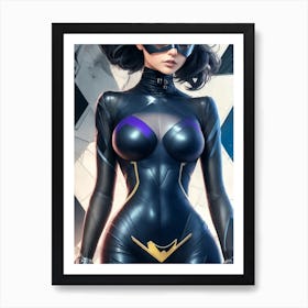 Catwoman   (Fashion Expose) Art Print