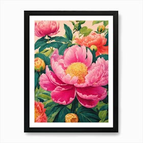 Peonies 2 Art Print