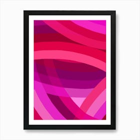 Rainbow Arch - Pink 2 Art Print