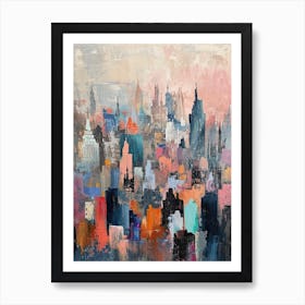 Bangkok Kitsch Painting 2 Art Print