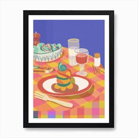 Happy Monday Art Print