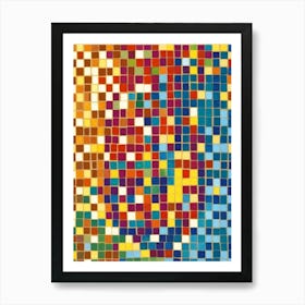 Mosaic Art Print