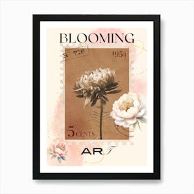 One Blooming Art Print