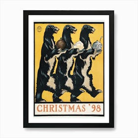 Vintage Christmas 98 (1898), Edward Penfield Poster