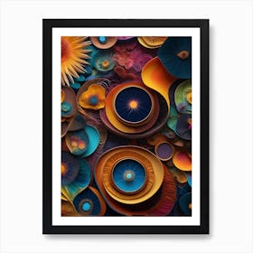 Abstract Painting Print    Art Print