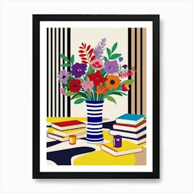 Flowers In A Vase 73 Art Print