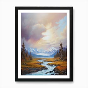 Mountain Stream 2 Art Print