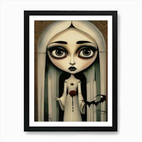 Bride of Dracula Art Print