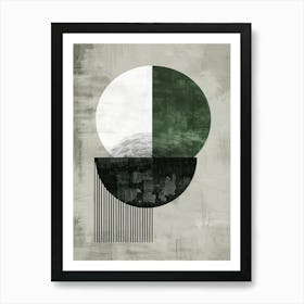 Descartes Bauhaus Mid Century Art Print