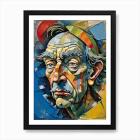 Portrait Of A Man Art Print