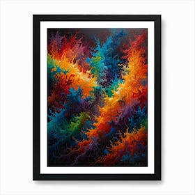 Abstract Painting 499 Art Print