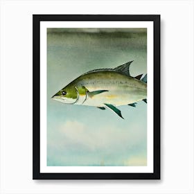 Tuna Storybook Watercolour Art Print