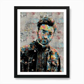 Oliver Heldens Abstract Art Print