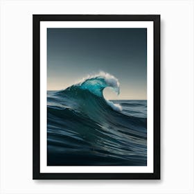 Ocean Wave Art Print