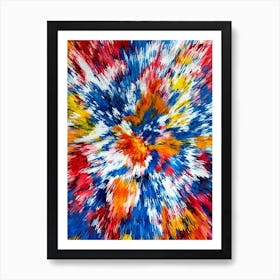 Acrylic Extruded Painting 29 Art Print