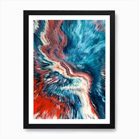 Acrylic Extruded Painting 528 Art Print