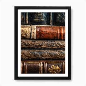 Old Books Photo Art Print