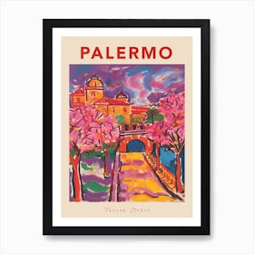 Palermo Italia Travel Poster Art Print