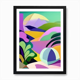 Wave Hill, 1, Usa Abstract Still Life Art Print