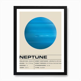 Neptune Light Art Print