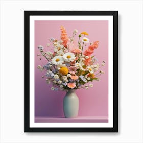 Flowers In A Vase 6 Art Print