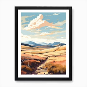 The East Highland Way Scotland 1 Hiking Trail Landscape Art Print