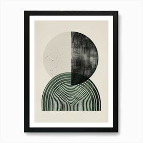 Weierstrass Bauhaus Mid Century Art Print