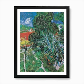 Garden By Vincent Van Gogh Art Print