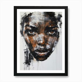 'Black Woman' 6 Art Print