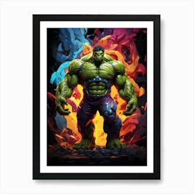 Incredible Hulk 15 Art Print