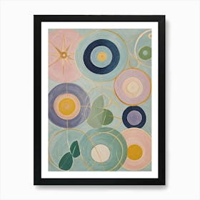 Circles And Circles Art Print