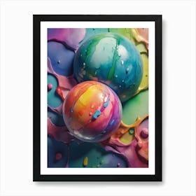 Easter Eggs 1 Art Print