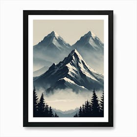 Mountain Landscape 2 Art Print