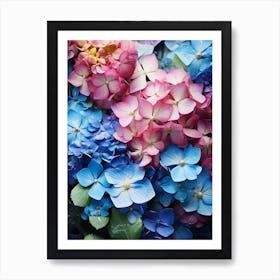 Hydrangeas 11 Art Print