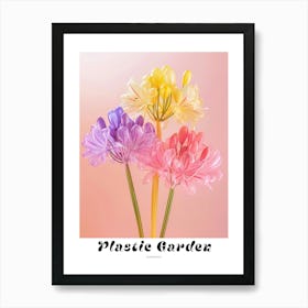 Dreamy Inflatable Flowers Poster Agapanthus 4 Art Print