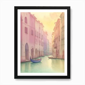 Venice Canals Art Print