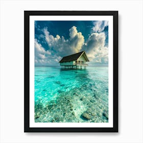 Maldives Island 4 Art Print