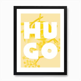 Color Blocks Hugo Painting Art Print