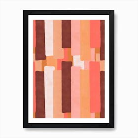 Line In Coral Poster