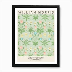 Liberty Print William Morris Daisy Flowers Art Print