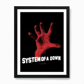 System Of A Down 3 Art Print