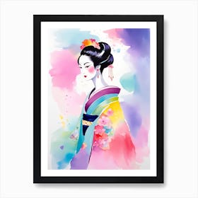 Geisha 69 Art Print