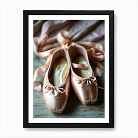 Ballet Shoes 1 Art Print