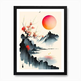 Asian Painting Art Print