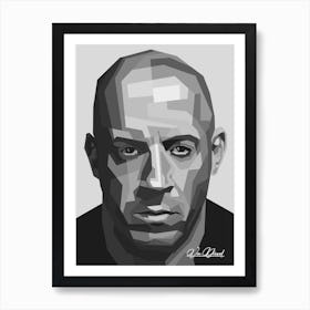 Fast And Furious Art Print