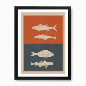 Fishes 2 Art Print