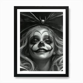 Bat Girl Art Print