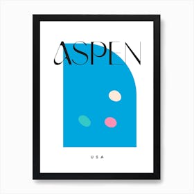 Aspen Travel  Art Print