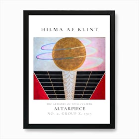 Hilma Af Klint Altarpiece No X Art Print