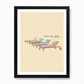 Bain De Soleil Art Print